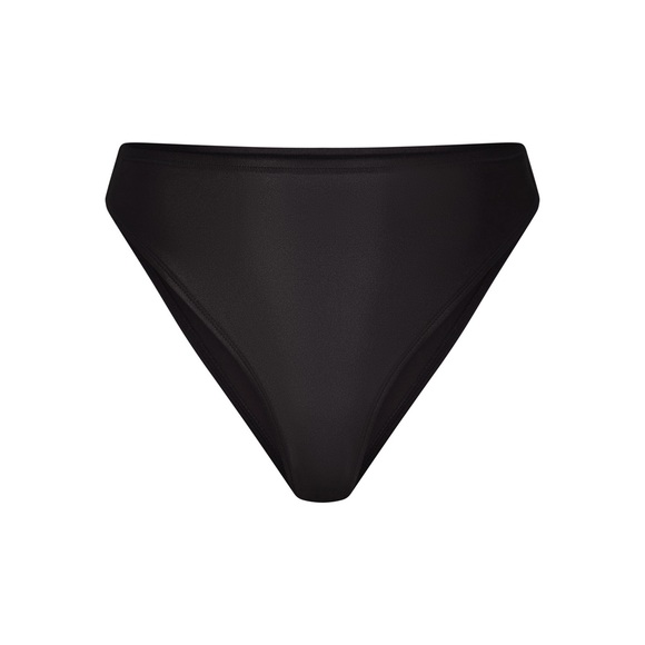 🖤SKIMS SHINE SWIM MID WAIST BIKINI BOTTOM IN ONYX XS - Picture 4 of 6